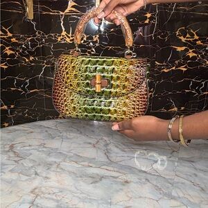 Elegant Multicolor Handbag